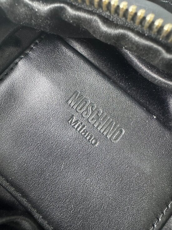 Authentic MOSCHINO QUILTED NYLON SMALL BACKPACK/SHOULDER BAG main image 11